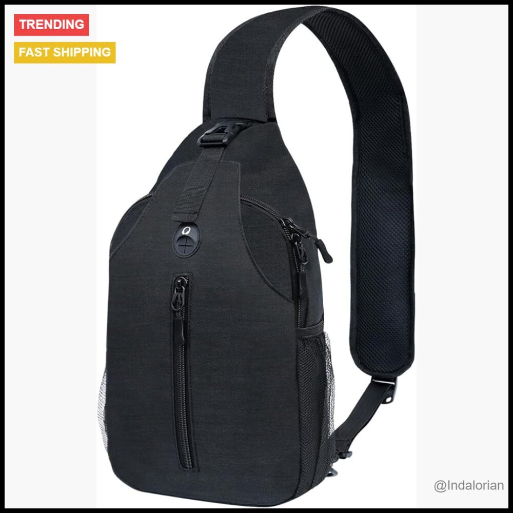 Adjustable Strap Crossbody Backpack Daypack Light… - image 1